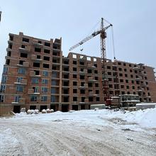 Ход строительства ЖК СКАНДИНАВИЯ, 1 дом (секции 5-7), январь 2026