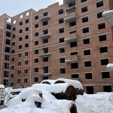 Ход строительства ЖК СКАНДИНАВИЯ, 1 дом (секции 8-10), январь 2026