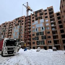 Ход строительства ЖК СКАНДИНАВИЯ, 1 дом (секции 1-4), январь 2026