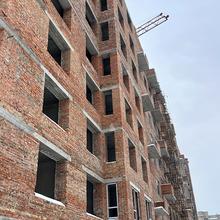 Ход строительства ЖК СКАНДИНАВИЯ, 1 дом (секции 1-4), январь 2026