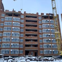 Ход строительства ул. Трудовая, 6/2, 3 секция, январь 2026