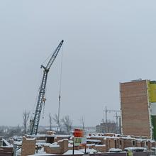 Хід будівництва вул. Микулинецька, 101а, 2 будинок (секція 4), січень 2026