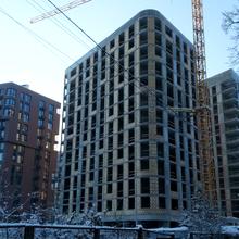 Хід будівництва ЖК LUCKY LAND, 5 будинок (секції 1-2), січень 2026