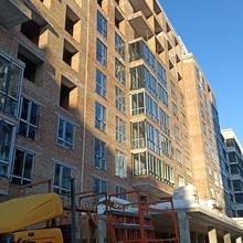 Хід будівництва ЖК ФАЙНЕ МІСТО, 2 будинок (під'їзди 3-5), січень 2026