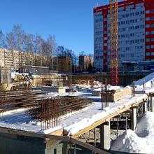 Хід будівництва ЖК MECENAT, 3 секція, січень 2026