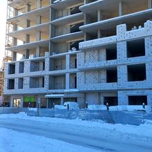 Хід будівництва ЖК Академічний, 2 секція, січень 2026