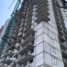 Хід будівництва ЖК Акрополь, 4 будинок (секція В), січень 2026