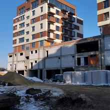 Ход строительства ЖК For Life, 9 дом, январь 2026