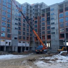 Ход строительства ЖК For Life, 3 дом, январь 2026