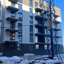 Ход строительства ЖК Парус SOLO, 1 секция, январь 2026