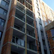 Хід будівництва ЖК Chalet, 1-2 секції, січень 2026