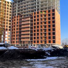 Ход строительства ЖК SKYGARDEN, 3 дом (секция 10), январь 2026