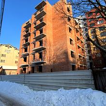 Хід будівництва вул. Залізнична, 3, 1 будинок (секція 5), січень 2026