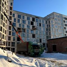 Ход строительства ЖК Містечко Підзамче, ЖК Вежа (секции 7.1, 7.2), январь 2026