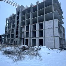 Хід будівництва ЖК Гостомель Residence, 3 будинок (секція 1), січень 2026