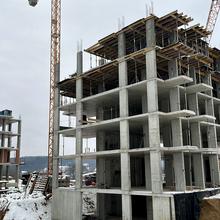 Хід будівництва ЖК ЛЮМ, 5 секція, січень 2026