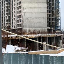 Хід будівництва ЖК Aqua Marine, 2 будинок (секція А), січень 2026