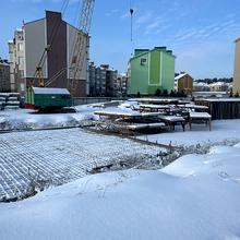 Ход строительства ЖК Гранд Виллас, ул. Яблуневая, 27, январь 2026