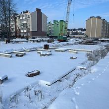 Ход строительства ЖК Гранд Виллас, ул. Яблуневая, 27, январь 2026