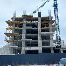 Ход строительства ЖК TWINS, 2 дом, январь 2026