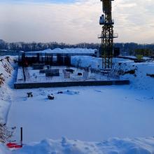 Ход строительства ЖК Happy 7, 1 дом, январь 2026