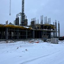 Хід будівництва ЖК Озерні Вежі, 1 будинок, січень 2026