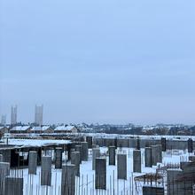 Хід будівництва ЖК Озерні Вежі, 1 будинок, січень 2026