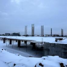 Хід будівництва ЖК Озерні Вежі, 1 будинок, січень 2026