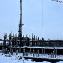 Хід будівництва ЖК Озерні Вежі, 1 будинок, січень 2026