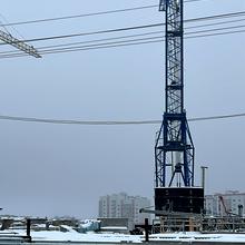 Ход строительства Микрорайон Академический, 3 очередь (дом 9), январь 2026