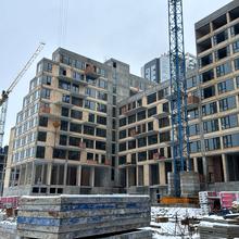 Хід будівництва ЖК Dnipro Island, 1 будинок, січень 2026