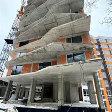 Хід будівництва ЖК Holosko Residents, 1 будинок, січень 2026