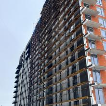 Ход строительства ЖК Manhattan Up, 2 дом (секции В1, В2), январь 2026