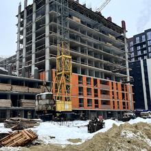 Ход строительства ЖК Manhattan Up, 3 дом, январь 2026