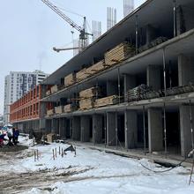 Ход строительства ЖК Manhattan Up, 3 дом, январь 2026