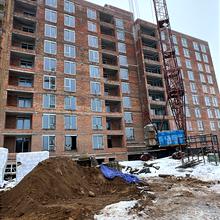 Ход строительства ЖК Семейный COMFORT 2, 1 дом (секция 1.1), январь 2026