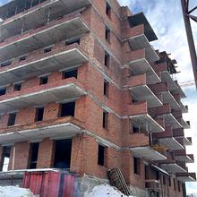 Хід будівництва ЖК Святих Ольги та Єлизавети, 1 будинок (секція 7), січень 2026