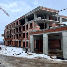 Хід будівництва ЖК Greenville Prostir, 1 будинок, січень 2026