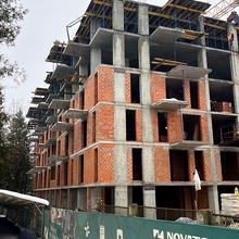 Хід будівництва ЖК Novatsia, 1-5 секції, січень 2026