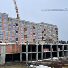 Ход строительства ЖК Viking Gardens, 1.1-2 секции, январь 2026