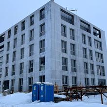 Ход строительства ЖК На Спортивной, Дом Ж, январь 2026