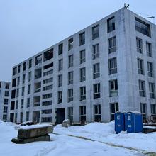 Ход строительства ЖК На Спортивной, Дом Д, январь 2026