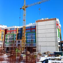 Ход строительства ЖК Pionerskiy 2, 2 дом (секции 2, 3), февраль 2026