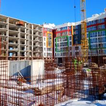 Ход строительства ЖК Pionerskiy 2, 2 дом (секция 1), февраль 2026