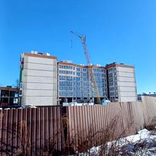 Ход строительства ЖК Pionerskiy 2, 3 дом (секции 6, 7), февраль 2026