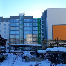 Ход строительства ул. Черновицкая, 71, 2 секция, февраль 2026