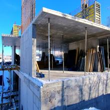 Ход строительства ул. Евгена Маланюка, 101, 26 дом, февраль 2026