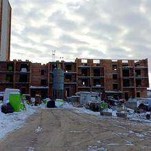 Ход строительства ул. Степана Бандеры, 80, 4-5 секции, февраль 2026