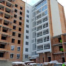 Ход строительства ул. Степана Бандеры, 80, 3 секция, февраль 2026