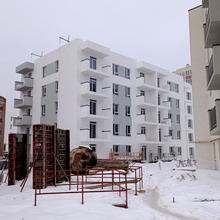 Ход строительства ЖК Этно Дом, 2 дом, февраль 2026